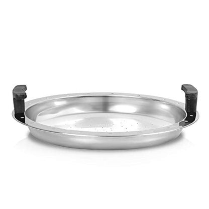 Image 7 of Pigeon Hot 24 Stainless Steel Idli Cooker & Steamer | ISI Certified | 4 Idli Plates with 6 Cavities Each (Makes 24 Idlis) | Includes Steamer Plate | Multipurpose Cooking Pot | Food Grade Stainless Steel | Gas & Induction Compatible