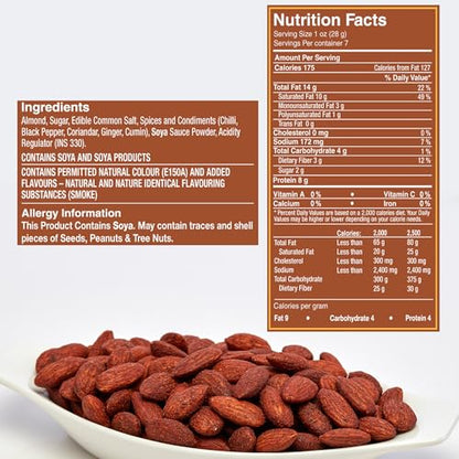 Image 3 of Cornitos Roasted Almonds Smoky Barbeque 200gm