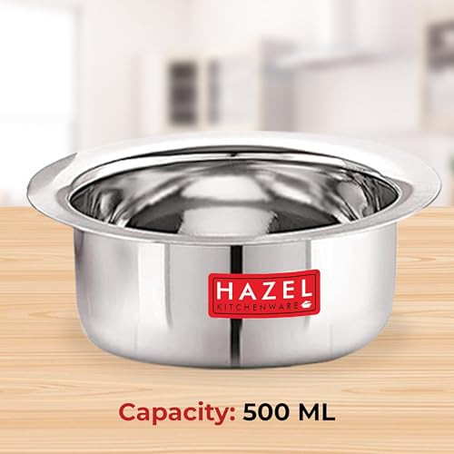 Image 7 of HAZEL Stainless Steel Tope Set of 3