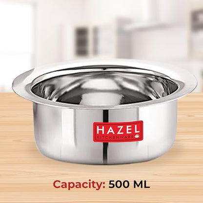 Image 7 of HAZEL Stainless Steel Tope Set of 3