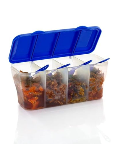 Image 5 of HomeWiz 4 Section Masala Box 800ml