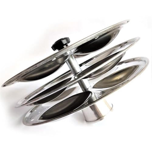 Image 6 of AADHIK Stainless Steel Idli Maker 3 Plate 13 Idli Cooker | Heavy Gauge Idli Stand with 13 Big Idli Capacity | Multipurpose Idli Steamer for Dhokla, Modak & Momo | Kitchen Accessories