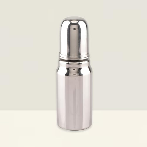 Image 1 of Default Title for the product Spillbox Stainless Steel Feeding Bottle for Baby 370ml