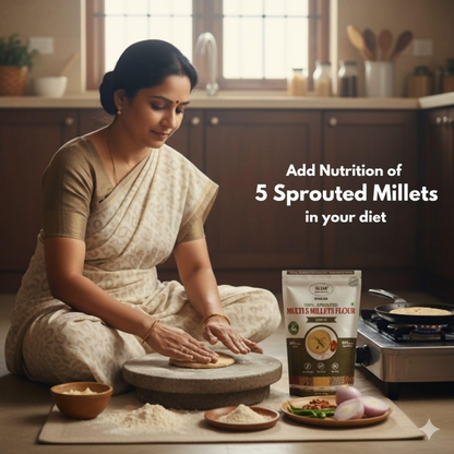 Image 7 of NIHKAN Multigrain Sprouted Millets Flour