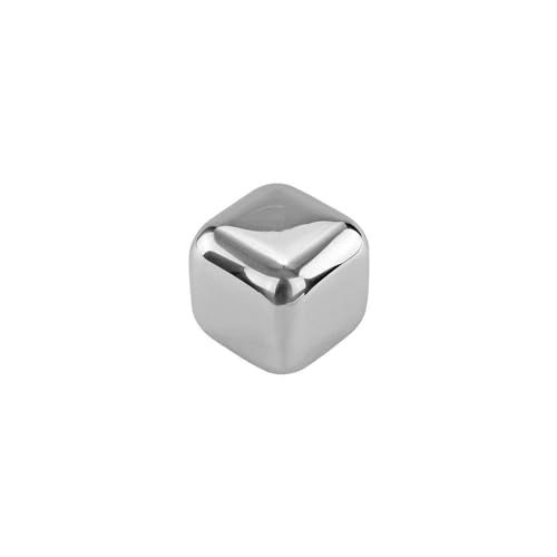 Image 6 of HAZEL Stainless Steel Ice Cubes - Set of 8