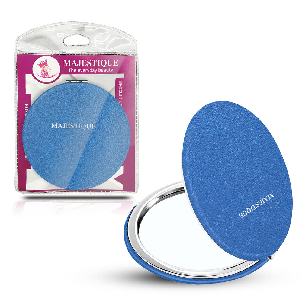 Image 1 of 1 pc for the product Majestique Professional Pocket Makeup Mirror, Foldable Mirror With Compact Size