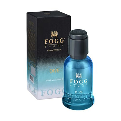 Image 1 of 50 ml / Pack of 1 for the product Fogg Scent Dive EDP Premium unisex Perfume, Long Lasting Eau Da Parfum