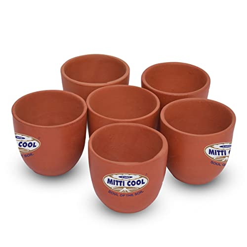 Image 1 of Default Title for the product Mitti Cool Clay Cherry Cup Set(100 ml)