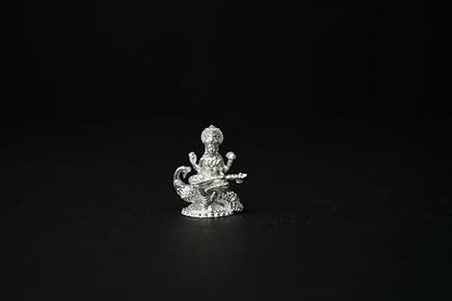 Image 1 of Default Title for the product Dista Silvers Saraswati Idol 22.52 Grams