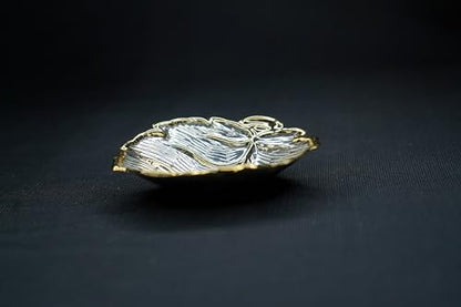 Image 2 of Dista Silvers Gold Plated Leaf Bowls 12g