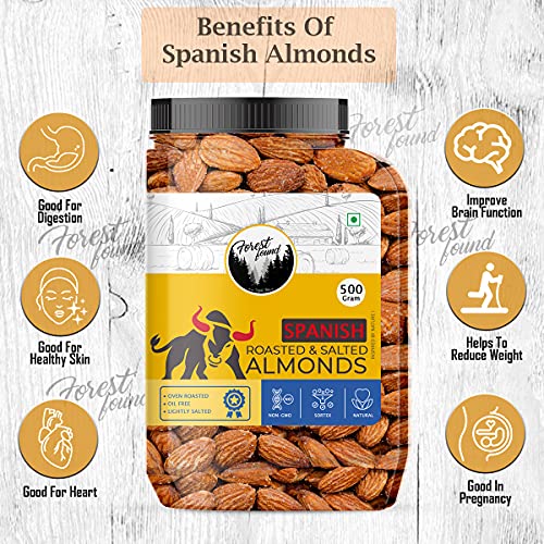 Image 6 of Forest Found Salted Almonds - 500g