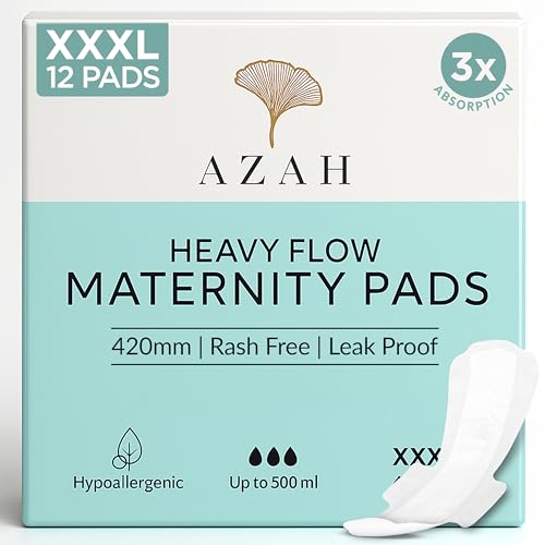 Image 2 of Box of 12 for the product AZAH Maternity Pads after Delivery