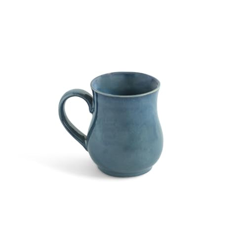Image 4 of ExclusiveLane Belly Pot Ceramic Coffee Mugs Set of 2 300 ml