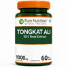 Image 1 of 60 tabs / Pack of 1 for the product Pure Nutrition Organic Tongkat Ali 1000mg | Tongkatali Capsules