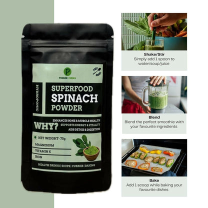 Image 2 of Poddar Farms Spinach Powder