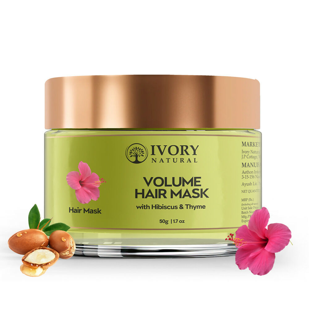 Image 1 of Ivory Natural Hair Volume Mask - Hair Volume And Length For Both Men & Women