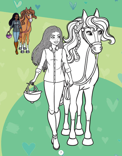Image 4 of Dreamland Publications Barbie Copy Colouring Book : Children Drawing, Painting & Colouring Book