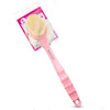 Image 1 of 131g for the product Majestique Bath Body Brush & Loofah, Dual-Sided Back Scrubber, Long Handle - 1Pc/Multicolour