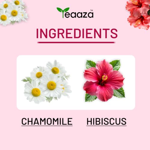 Image 4 of Teaaza Combo – Chamomile Flower Tea - 50G & Hibiscus Flower Tea - 50G
