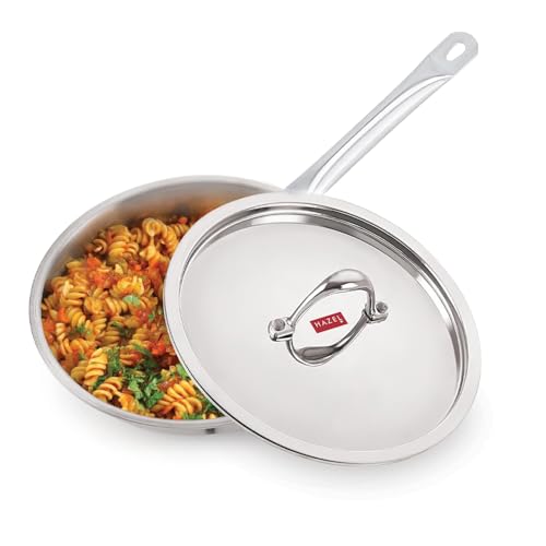 Image 11 of Fry Pan with Steel Lid / 2800 ml for the product HAZEL Triply Stainless Steel Fry Pan