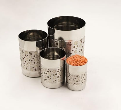 Image 6 of Spillbox Stainless Steel Rice Measuring Padi Uzhakku 50g Capacity 120ml