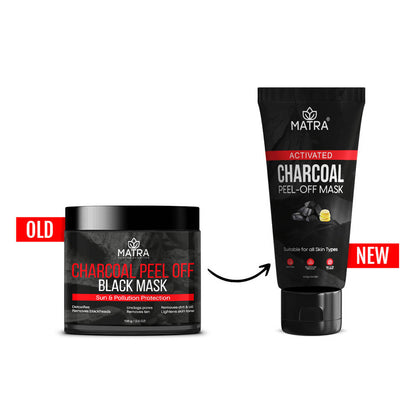 Image 2 of Matra Activated Charcoal Peel Off Black Mask