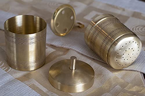 Image 6 of Sidapur Brass Filter Etched Matt Medium