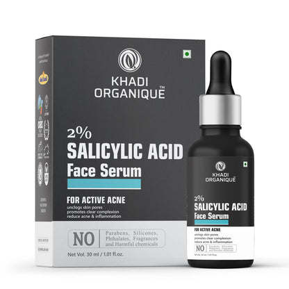 Image 1 of 30 ml for the product Khadi Organique 2% Salicylic Acid Face Serum