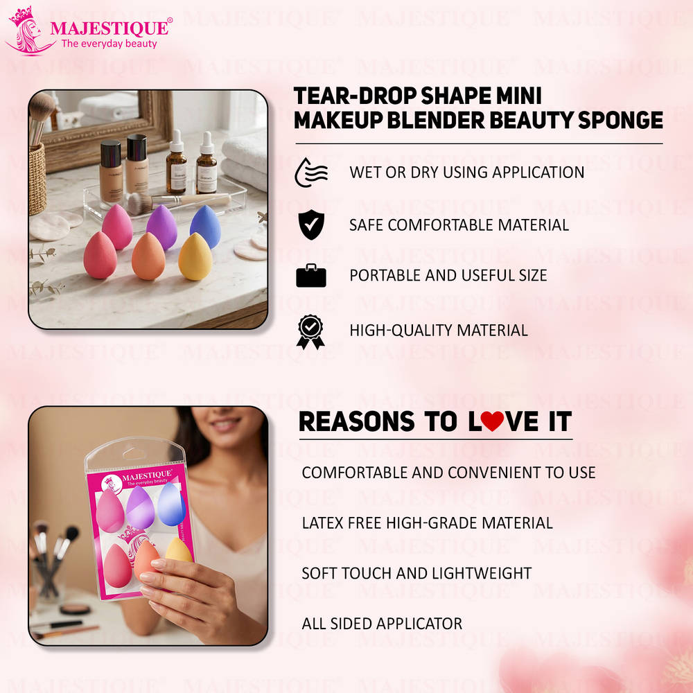 Image 4 of Majestique Mini Beauty Makeup Blenders