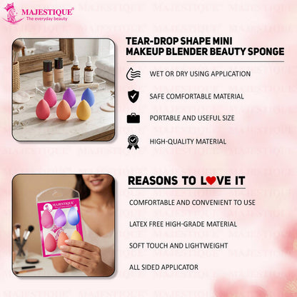 Image 4 of Majestique Mini Beauty Makeup Blenders