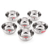 Image 1 of 6 / 1030 ML, Set of 6 for the product HAZEL Stainless Steel Bowl