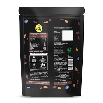 Image 9 of 5:15 PM 100% Certified Organic Flaxseeds - Raw & Unroasted Flax Seeds for Eating
