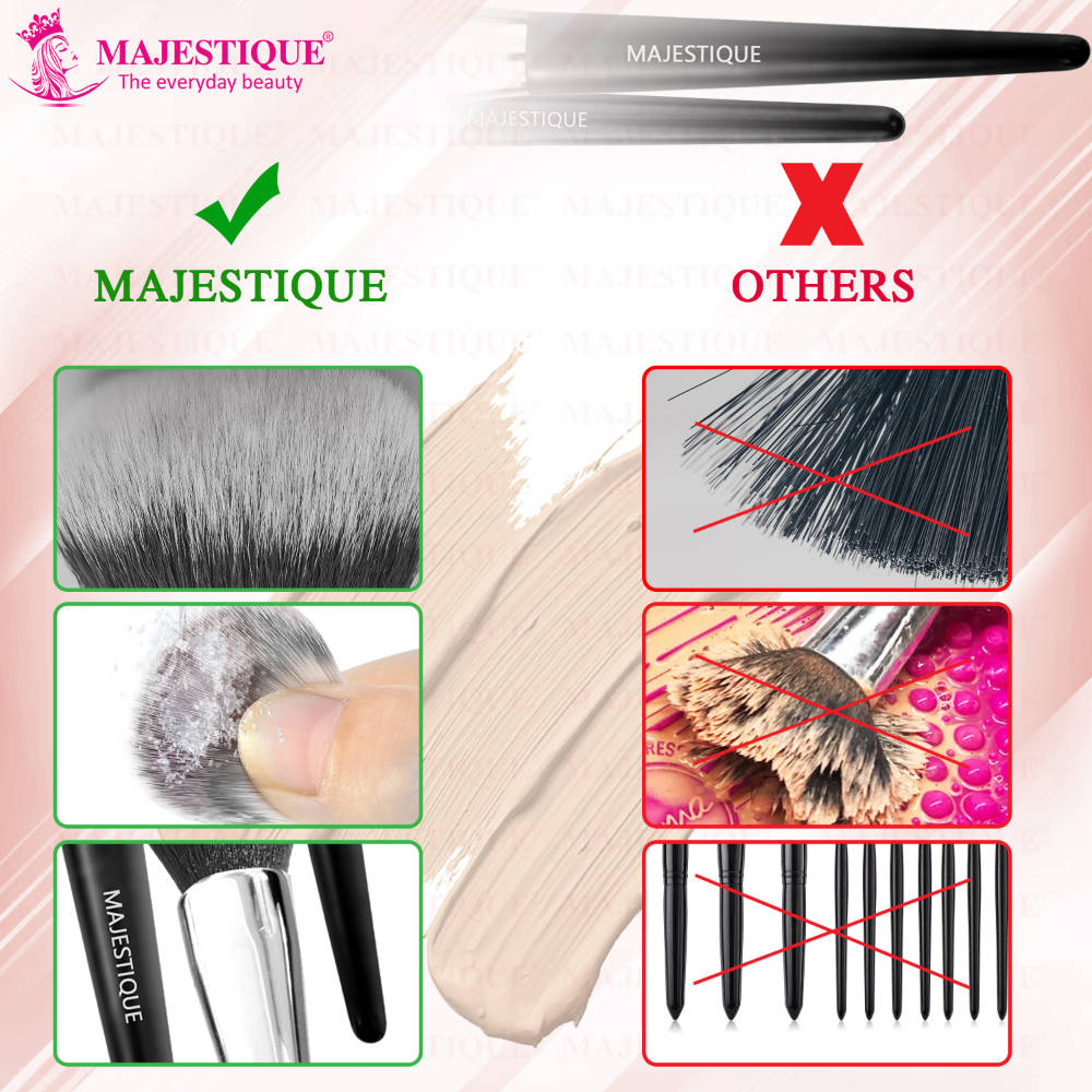 Image 7 of Majestique Powder And Concealer Brush Set