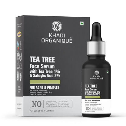 Image 1 of 30 ml for the product Khadi Organique Tea Tree Face Serum