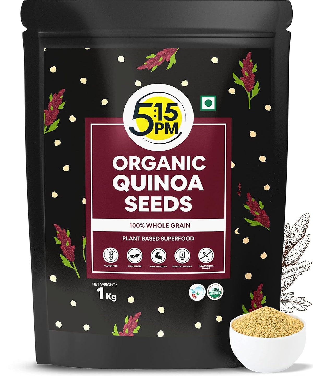 Image 1 of 5:15 PM Quinoa Seeds