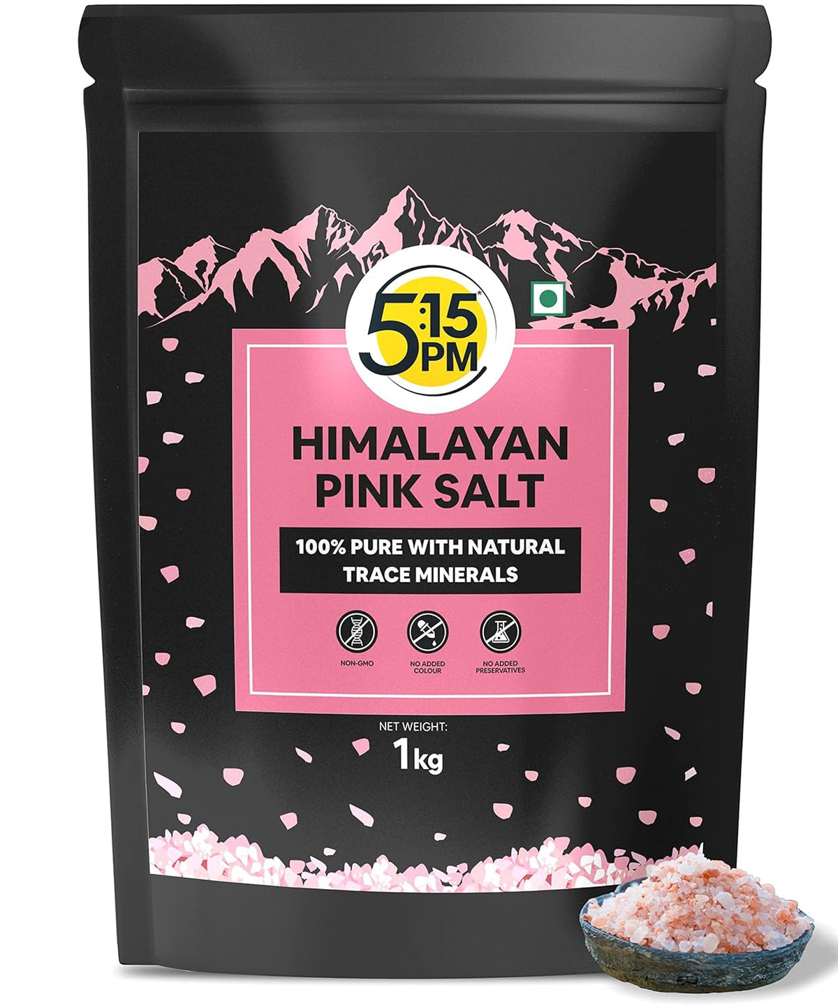 Image 1 of 5:15 PM Himalayan Pink Rock Salt