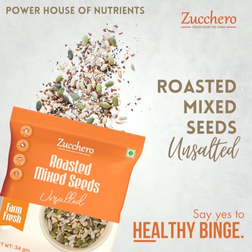 Image 6 of Zucchero Roasted Premium Mixed Seeds, Unsalted, 400G