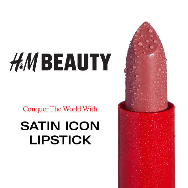 Image 9 of It's A Gamble for the product H&M Satin Icon Lipstick (4.2g)