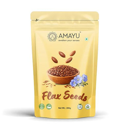 Image 1 of 200 for the product AMAYU Premium Flax Seeds 200g