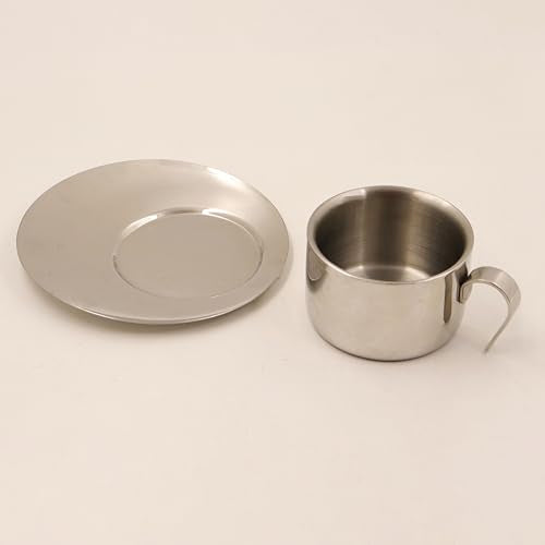 Image 10 of Spillbox Stainless Steel Cup and Saucer