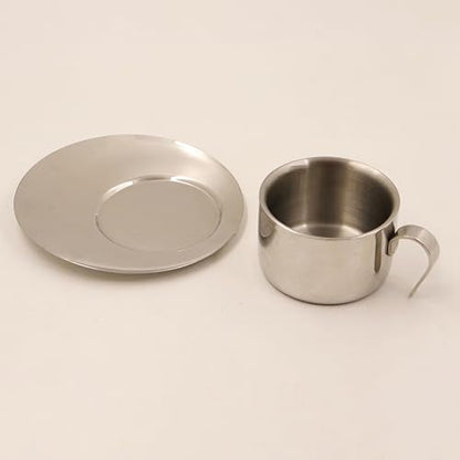 Image 10 of Spillbox Stainless Steel Cup and Saucer
