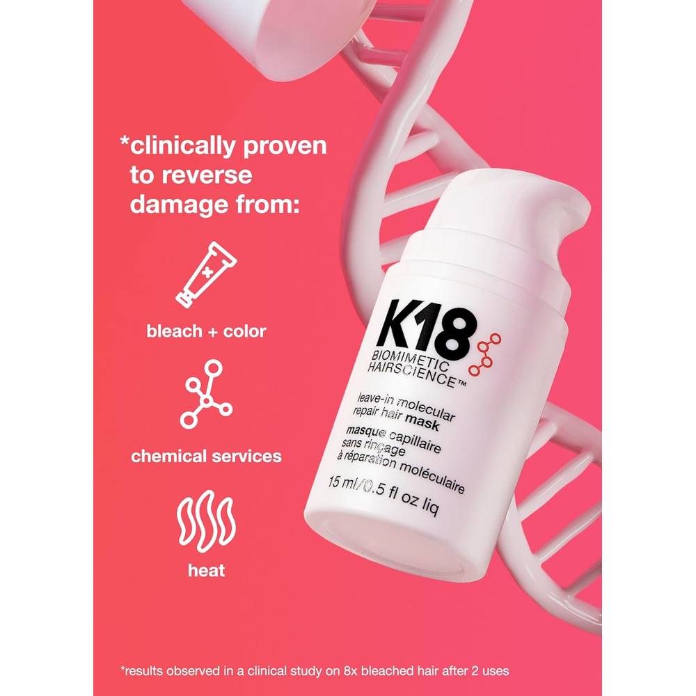 Image 4 of K18 Leave-in Molecular Repair Hair Mask