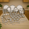 Image 1 of 101 pieces for the product neelam Stainless Steel Dinner Set