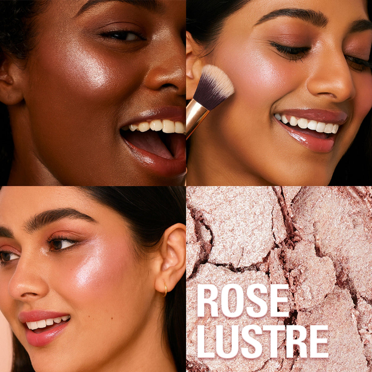 Image 4 of Makeup Revolution Beam Bright Highlighter - Rose Lustre