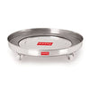 Image 1 of Default Title for the product HAZEL Stainless Steel Gas Cylinder Trolley with Rollers - 1 Pc