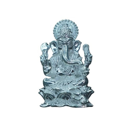 Image 1 of Default Title for the product Dista Silvers Ganesh ji 62.99g Lord Ganesha Statue