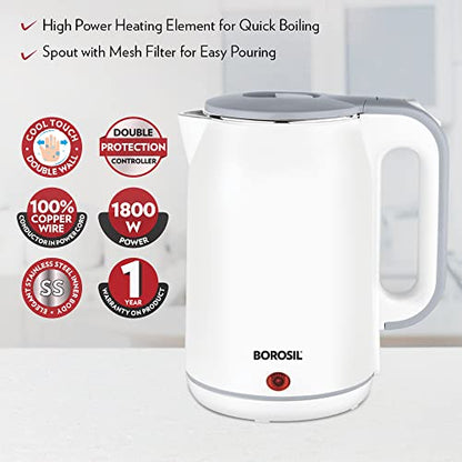 Image 6 of Borosil Cooltouch Electric Kettle