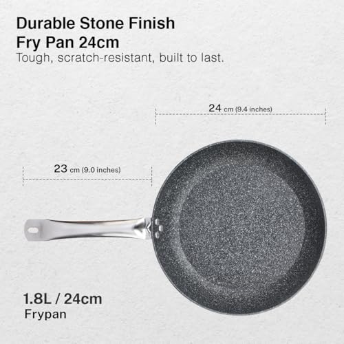 Image 5 of Prestige Durastone Hard Anodised Non-Stick Fry Pan 24 cm, 1.9 Litre