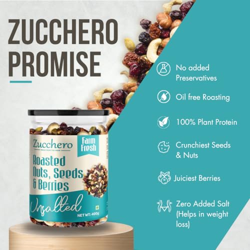Image 11 of Zucchero Roasted Nut, Seeds & Berries Mix