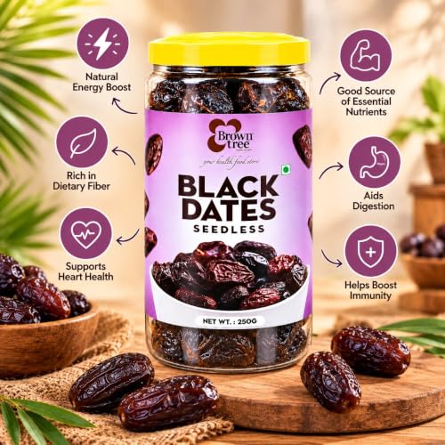 Image 3 of Brown tree Browntree Black Dates Seedless 250g